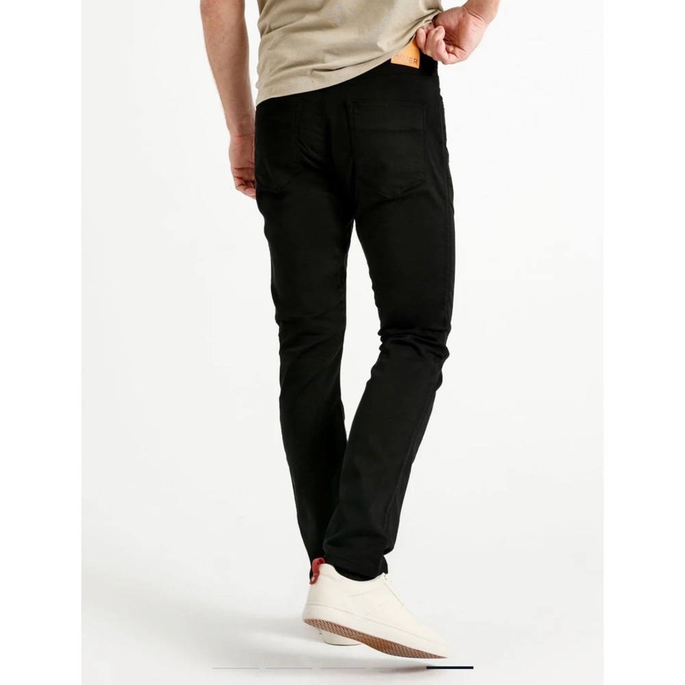 Men's Slim Fit Black Jeans